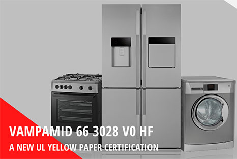 VAMPAMID™ 66 3028 V0 HF: una nuova certificazione carta gialla UL